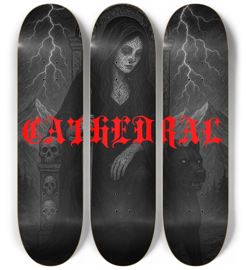 CATHEDRAL 3 DECK SERIES 8.25 x 33 3 Deck Wall Series