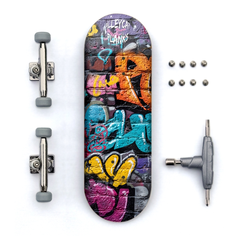 Graffiti Wall Custom Fingerboard