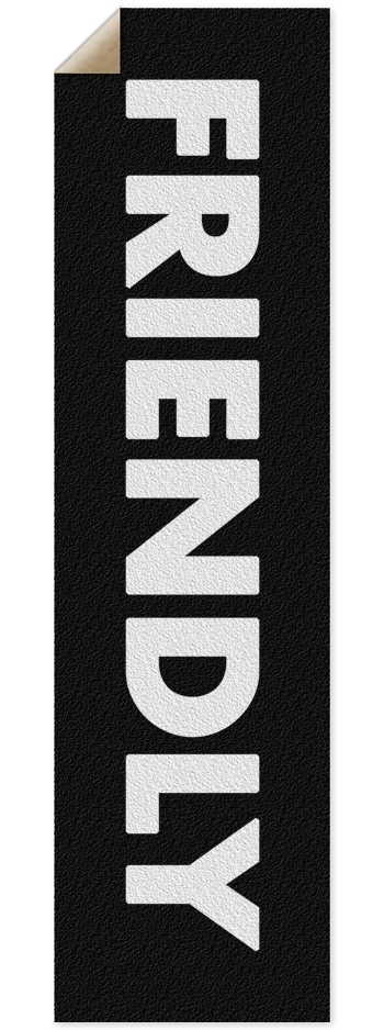 FRIENDLY™ Grip Tape #002 9 x 33 Inch Griptape