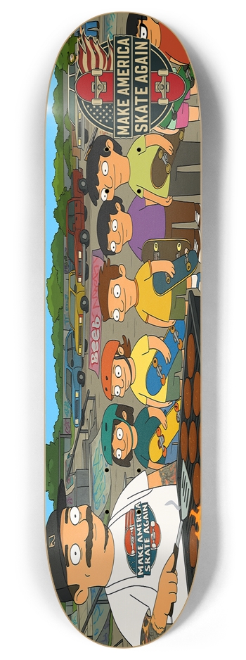 Masa Wildcards Burger park Grillin Deck