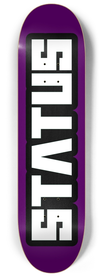 Status 8-1/4 Skateboard Deck