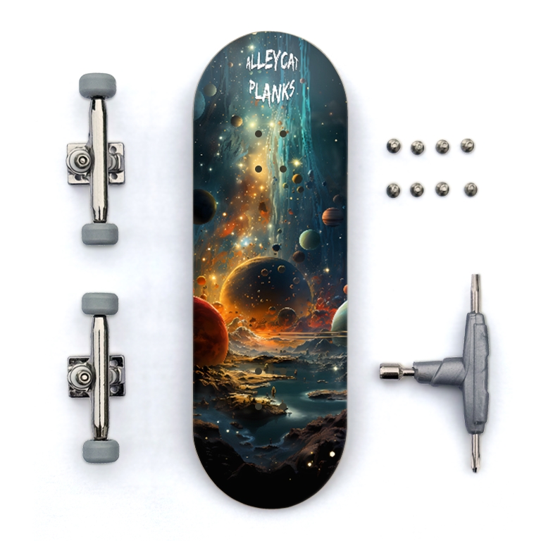 Outer Space Scene Custom Fingerboard