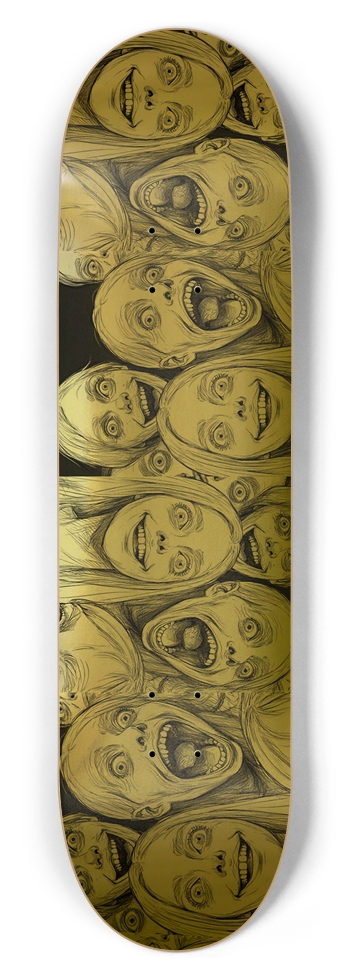 GOLDFINCH GOLD MANIAC DECK  8-1/2 Skateboard Deck
