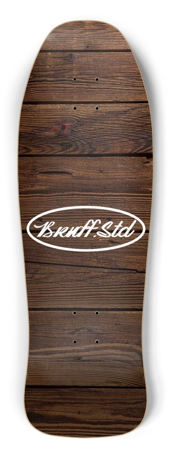 Dark Wood Shredder Shape