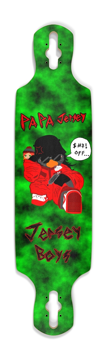 Papa Jersey Drop Through Longboard