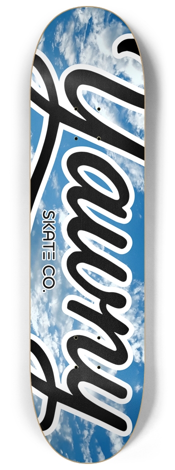 Clouds 8-1/4 Skateboard Deck
