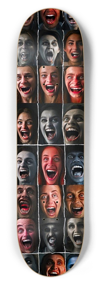 RIPTIDE MANIA DECK 2 8-1/2 Skateboard Deck