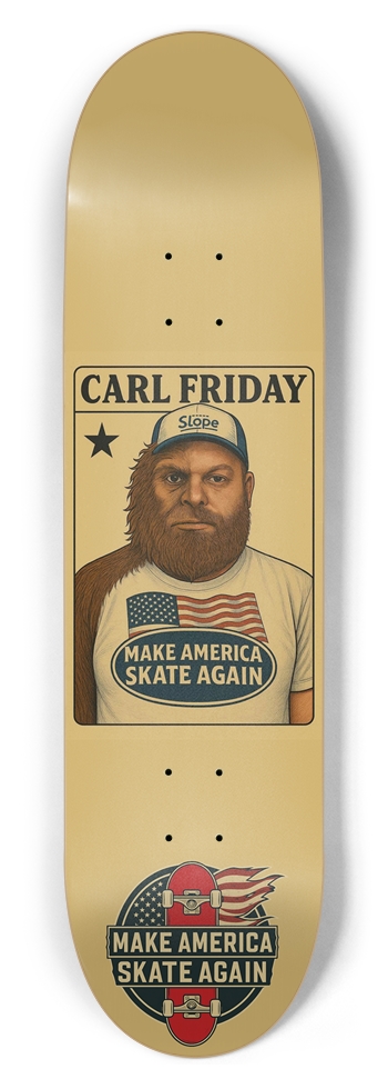 Masa Alter Ego Friday 8.5 8-1/2 Skateboard Deck