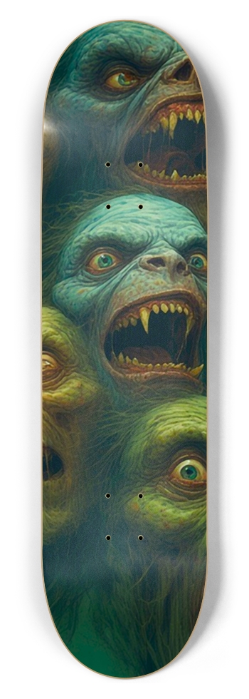 WOLF CANCER DECK 02 8-1/2 Skateboard Deck