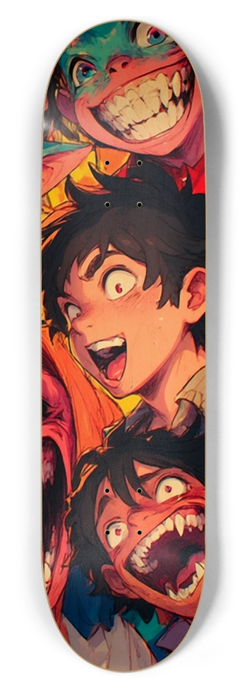 DOOM DECK ANIME 8-1/2 Skateboard Deck