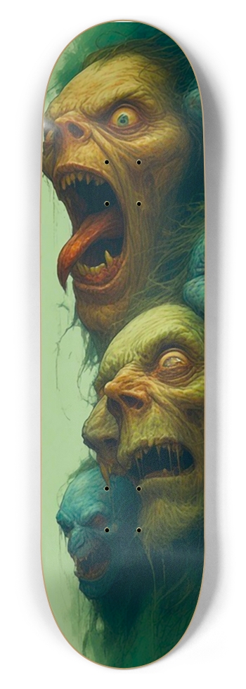 WOLF CANCER DECK 01 8-1/2 Skateboard Deck