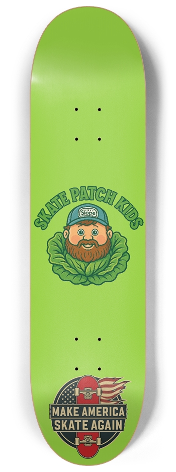 Masa Skate Patch Kids Logo Deck