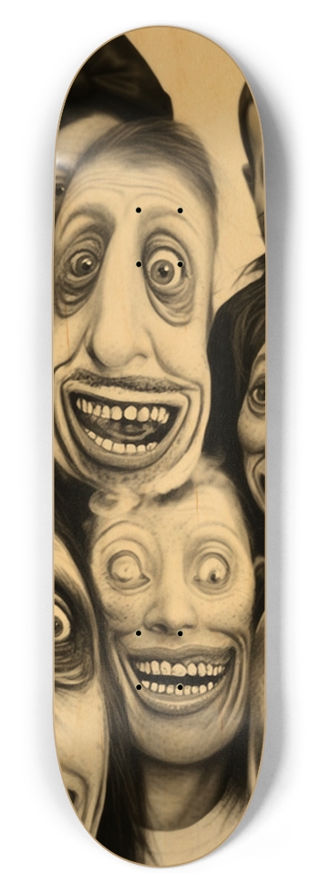 FOGGY BULL 01 8-1/2 Skateboard Deck