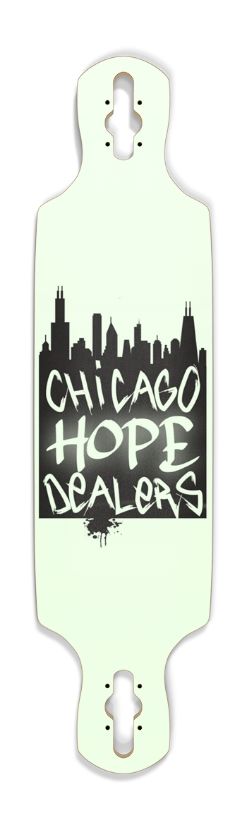 CHD OG LOGO 8 Drop Through Longboard