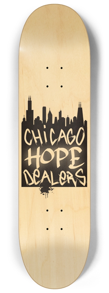 CHD OG LOGO 3 8-1/4 Skateboard Deck