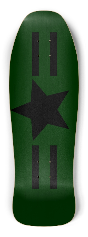 sum1sk8boards star old school shape skateboard 