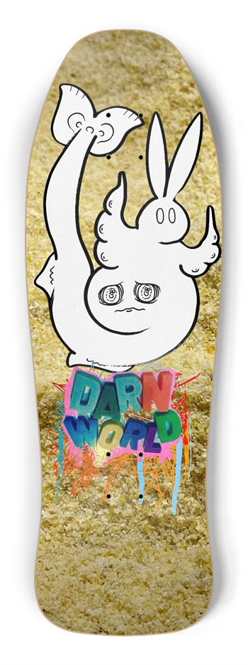 BUNNYFIN BEACH SHREDDER 10” Shredder Shape