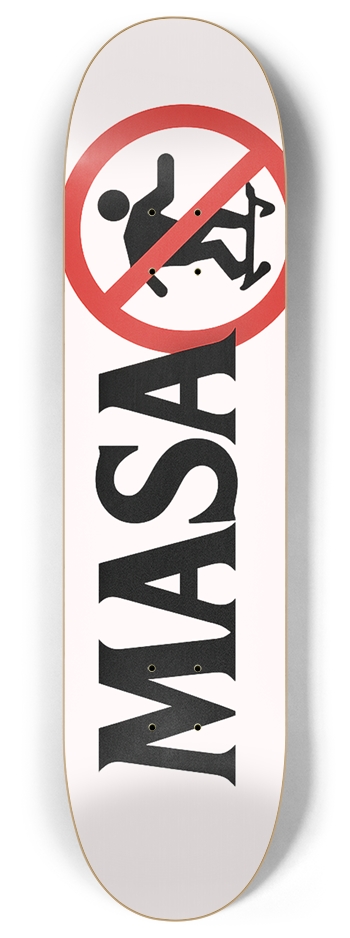 Masa no skateboarding logo 