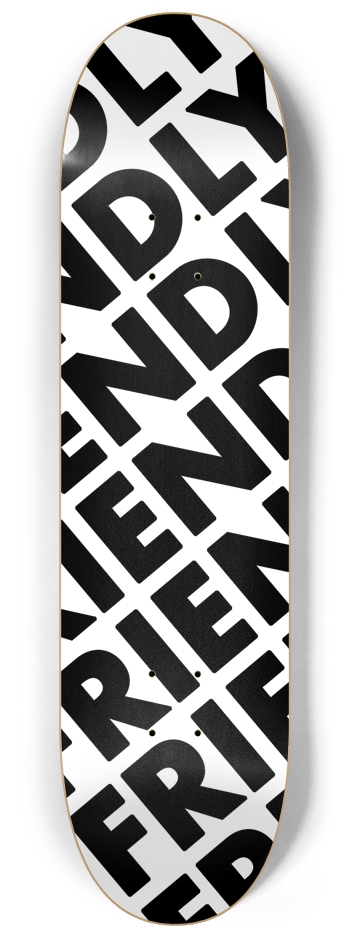 FRIENDLY™ Word Vomit (Black)