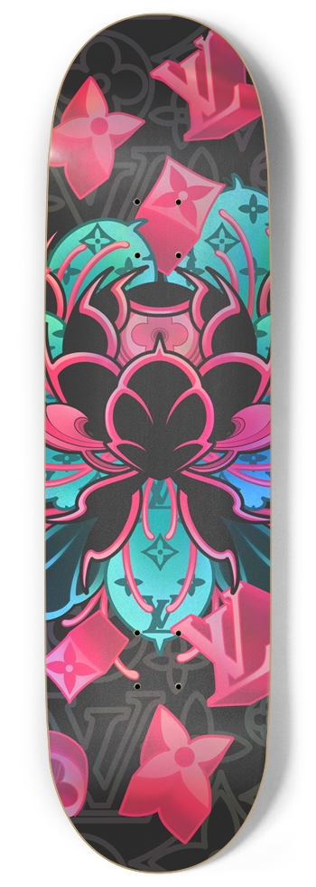 Holographic Louis Vuitton 9 Inch Skateboard