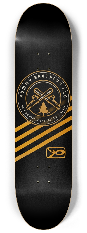 Rummy Brothers Orange Stripes