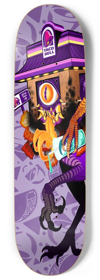 Baja Blasted baba yaga 9 Inch Skateboard