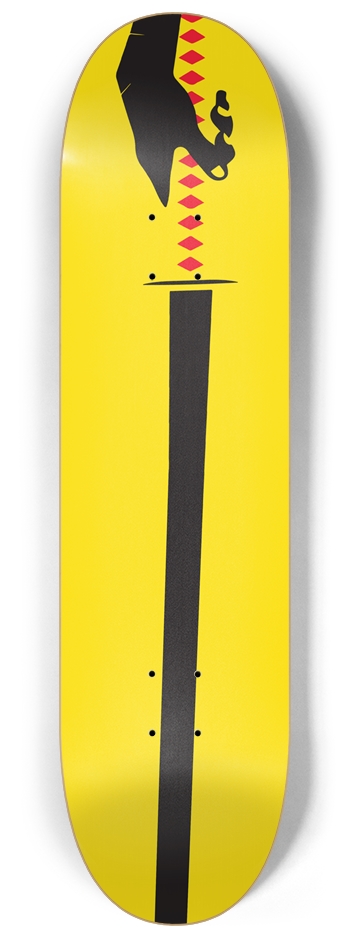 Bill Board Minimal Sword 8-1/4 Skateboard Deck