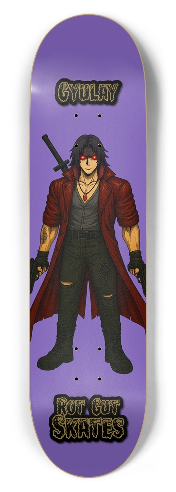 Gyulay Pro Model 8.5 8-1/2 Skateboard Deck