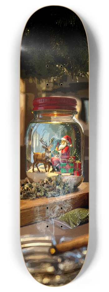 Stoned Santa Deck 8 Inch Skateboard Deck