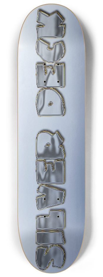 sum1sk8boards silver 8.25 popsicle skateboard 8-1/4 Skateboard Deck