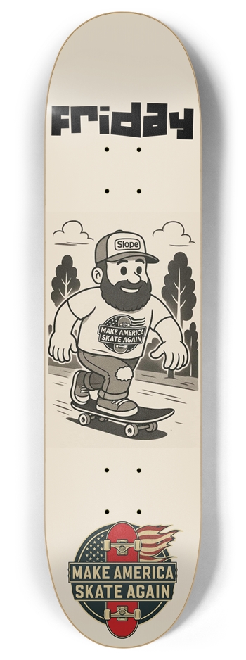 Masa Comic Friday 8.0 8 Inch Skateboard Deck