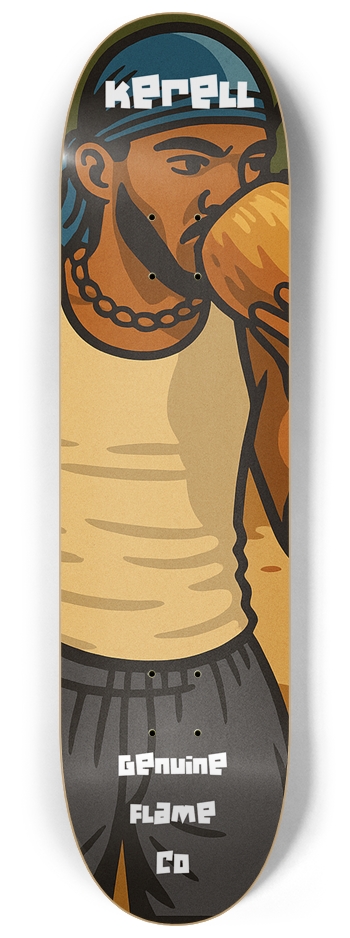KERELL PRO BOARD DURAG 8-1/4 Skateboard Deck