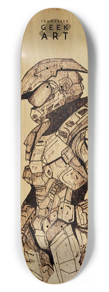 Master Chief 7-3/4 Skateboard Deck