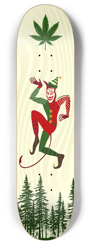 Devil's Deck 8 Inch Skateboard Deck