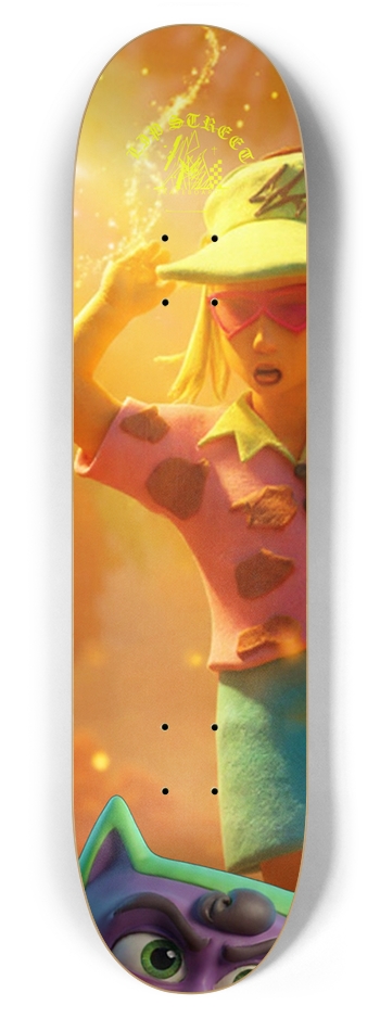 'DAYLIGHT PRO MODEL' LIP STREET© 7-7/8 Skateboard Deck