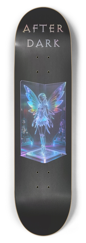 Digital Fairy (Holographic) 8-1/2 Skateboard Deck