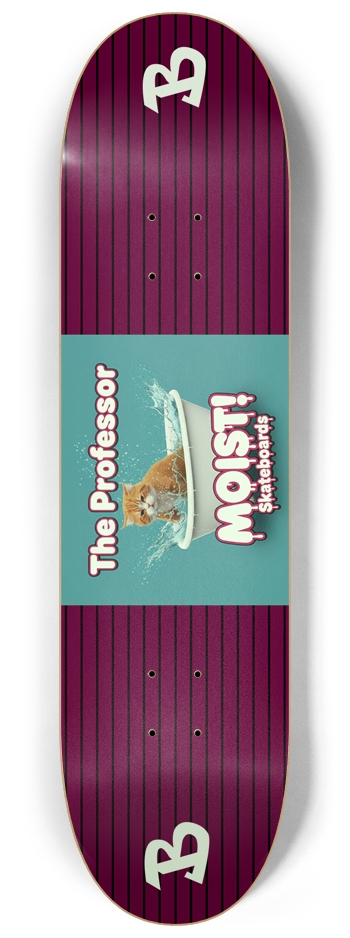 The Professor 8-1/4 Skateboard Deck