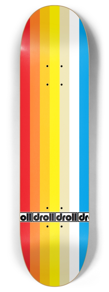 classic stripes red, orange, sunburst yellow, yellow, daffodil, white, lantern blue