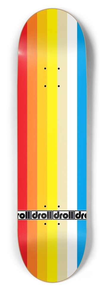 classic stripes red, orange, sunburst yellow, yellow, daffodil, white, lantern blue