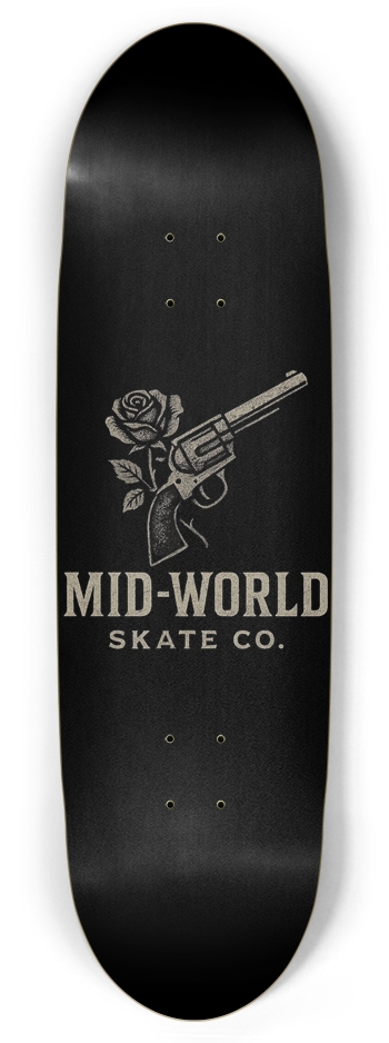 MidWorldSkateCo. Football Shape