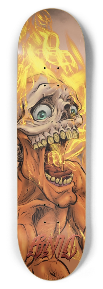 BMC - Flaming Skull Deck