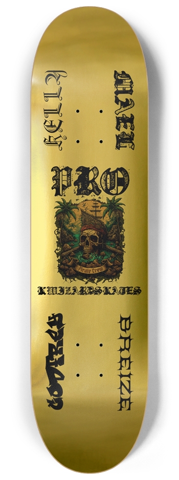 PRO PIRATE CREW TEAM MATES 8-1/4 Skateboard Deck