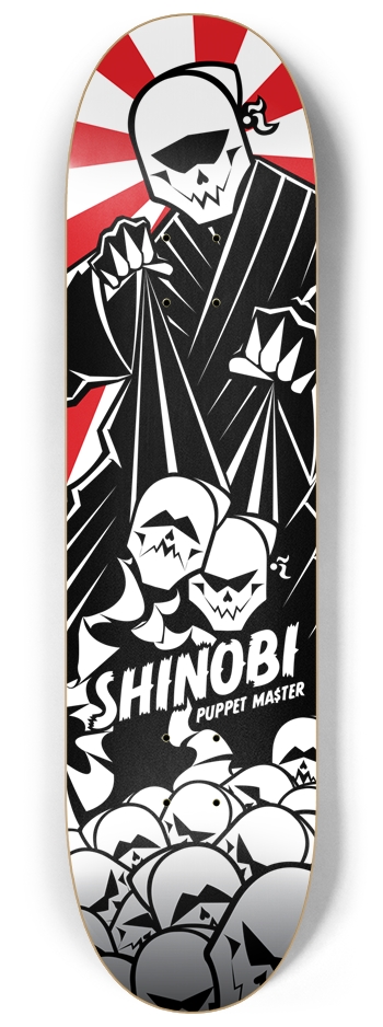 Puppet Master 8-1/4 Skateboard Deck