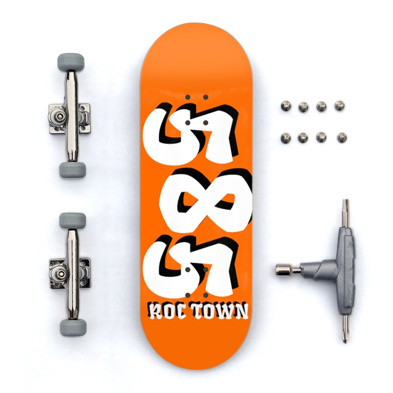 Roc Town “Code Orange” Fingerboard
