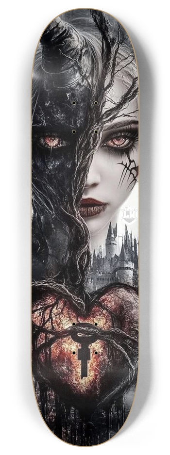 Evil Witch 8 Inch Skateboard Deck