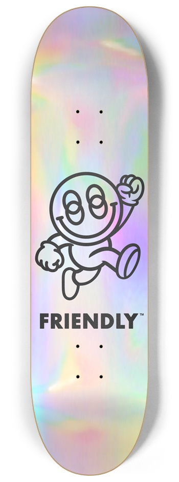 SUPERFRIENDLY™ Holographic Deck 8-1/4 Skateboard Deck