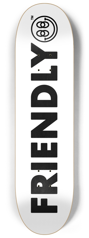 FRIENDLY™ Brand Deck (White)