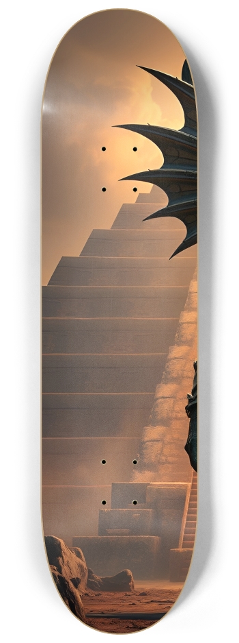 Aztec Death God #1 8-1/4 Skateboard Deck