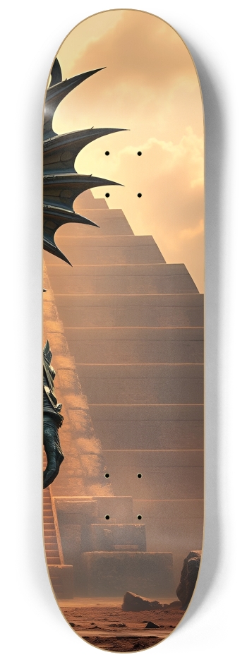 Aztec Death God #3 8-1/4 Skateboard Deck