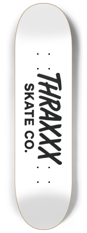Thraxxx Skate Co. 8-1/4 Skateboard Deck
